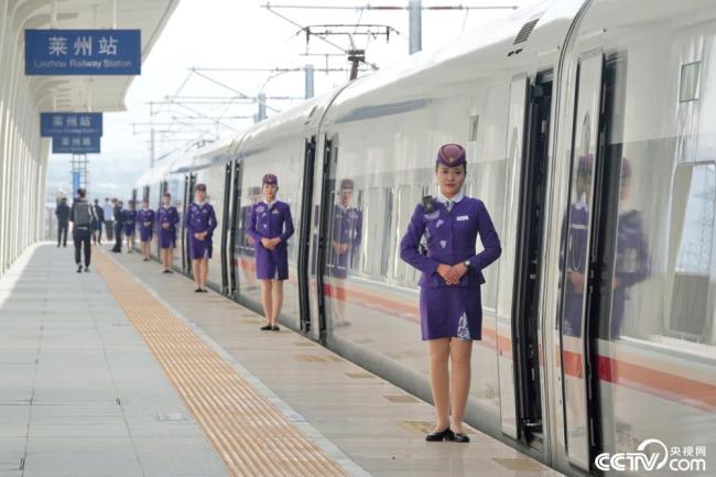 Wei The opening of the Yantai High-speed Railway will promote the interconnection of the Shandong Peninsula urban agglomeration