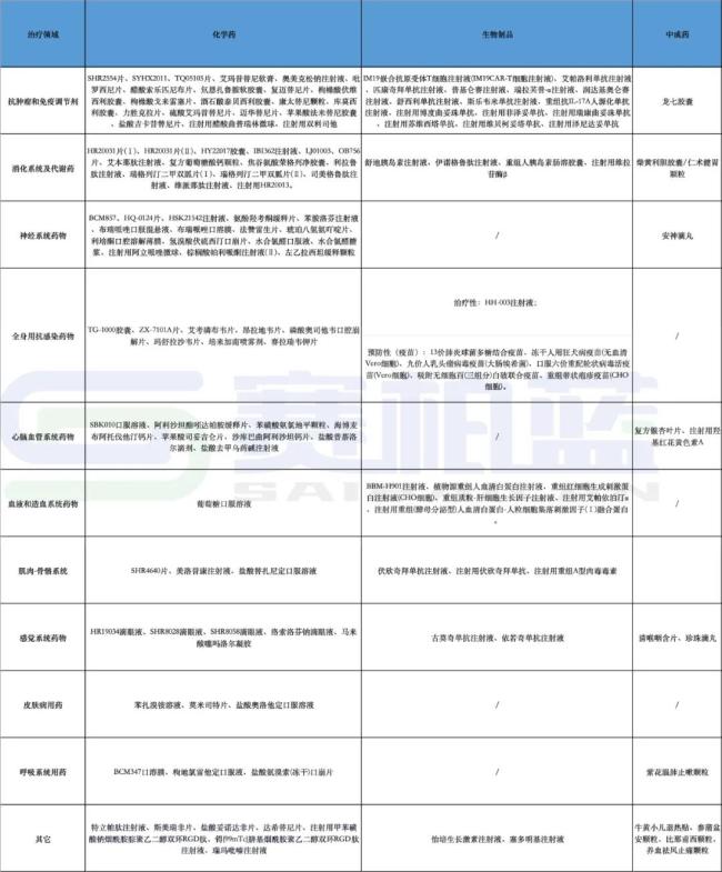 注：根据公开资料整理，供参考。